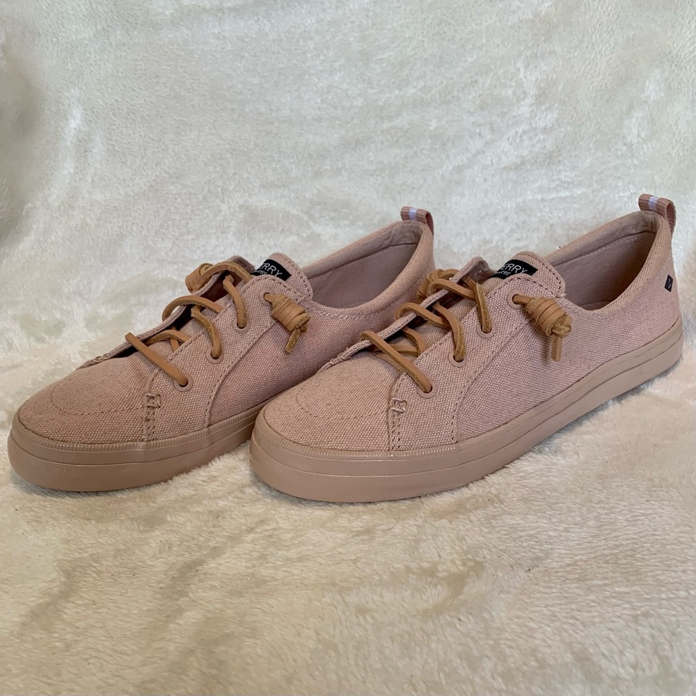 NwoT! Pink Canvas Shoes by Sperry, Size 8, RARE & Hard to Find !